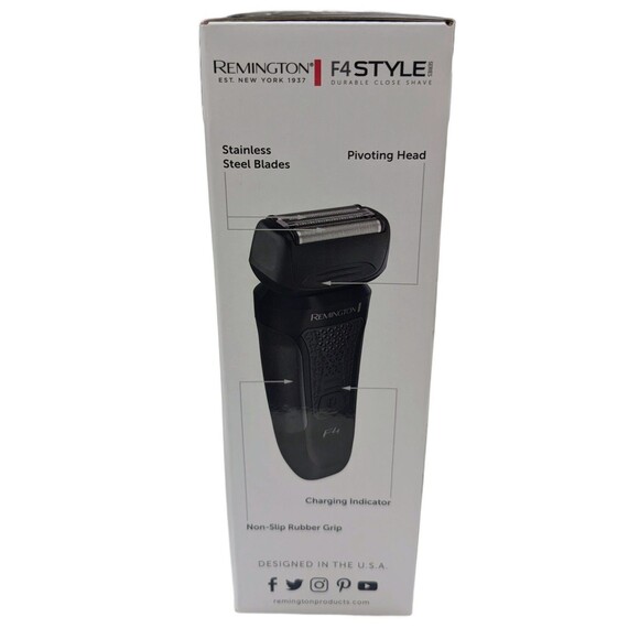 Remington F4 Style Series Foil Men Electric Shaver Cordless Rechargeable Sealed - Picture 3 of 4